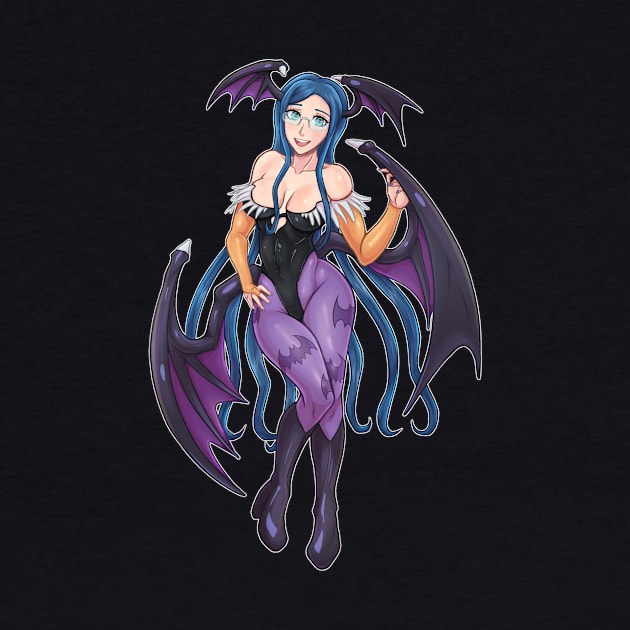 Tsumugi Cosplay Morrigan by zeocloud